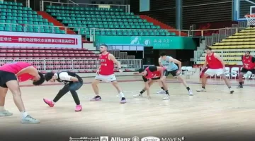 المنتخب الأولمبي المصري لكرة السلة ينطلق في تحضيراته لمباراة كولومبيا