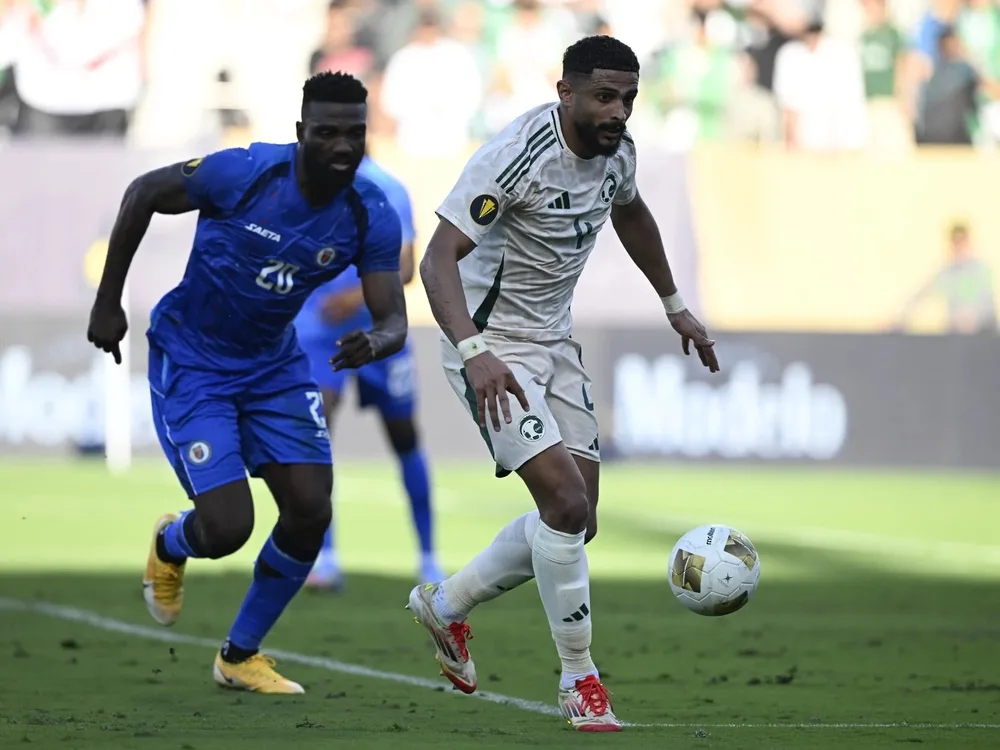 المنتخب السعودي يحقق الفوز على هايتي في منافسات الكأس الذهبية المنتخب السعودي يحقق الفوز على هايتي في منافسات الكأس الذهبية