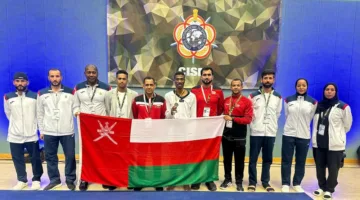 المنتخب العسكري للتايكوندو يحصل على الميدالية الفضية في البطولة العالمية بألمانيا