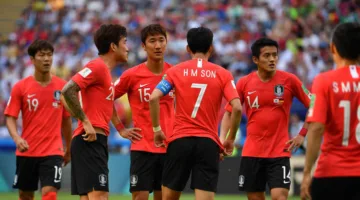 المنتخب الكوري الجنوبي يحقق فوزًا ساحقًا على الكويت بأربعة أهداف دون رد.