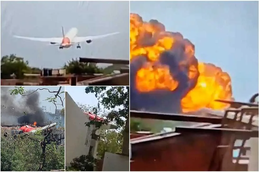 الناجي الوحيد من حادثة الطائرة الهندية: سمعنا صوتًا قويا بعد 30 ثانية من الإقلاع. الناجي الوحيد من حادثة الطائرة الهندية: سمعنا صوتًا قويا بعد 30 ثانية من الإقلاع.