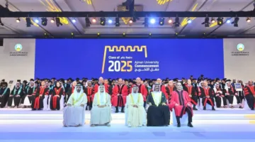 النعيمي: جامعة عجمان كيان أكاديمي وفكري يساهم في تعزيز مسيرة التنمية