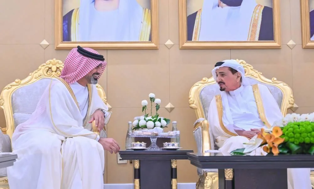 النعيمي يستقبل التهاني بمناسبة عيد الأضحى النعيمي يستقبل التهاني بمناسبة عيد الأضحى