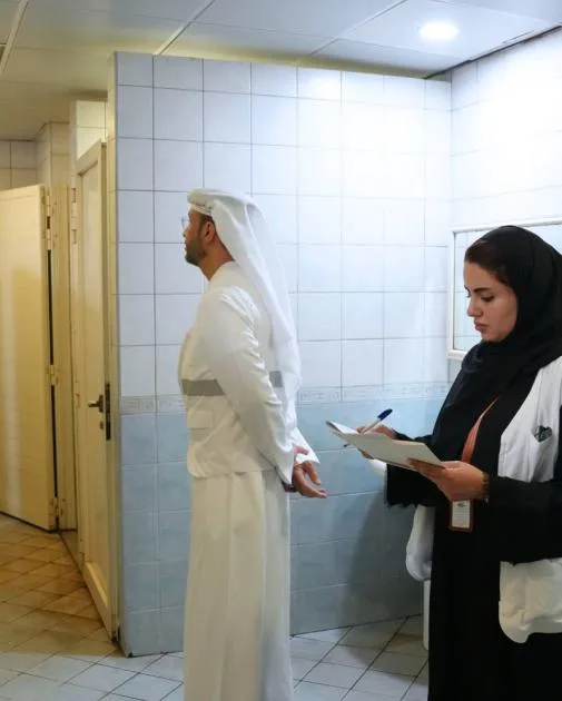 «الهيئة الوطنية لحقوق الإنسان» تراجع مساكن العمال في رأس الخيمة «الهيئة الوطنية لحقوق الإنسان» تراجع مساكن العمال في رأس الخيمة