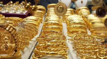 انخفاض أسعار الذهب في الجزائر اليوم الاثنين 16-6-2025، وعيار 21 يصل إلى 12450 دينار في ختام التداولات.