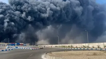 اندلاع حريق آخر في إيران قرب ميناء رجائي