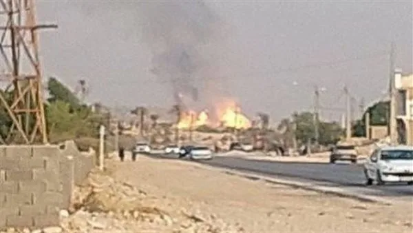 انفجار في محطة غاز بجنوب إيران انفجار في محطة غاز بجنوب إيران