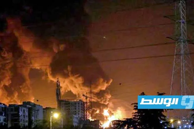 انفجارات تُسمع في وسط وشمال طهران انفجارات تُسمع في وسط وشمال طهران