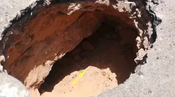 انهيار أرضي في الإسكندرية.. استجابة سريعة من حي غرب – صور