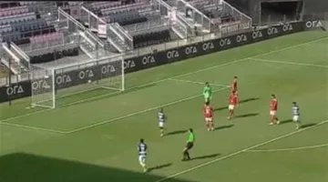 باتشوكا يسجل هدفًا في مباراته ضد الأهلي استعدادًا لكأس العالم للأندية