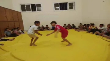 بالصور.. 57 رياضيًا يشاركون في المشروع الوطني لاكتشاف المواهب الحركية في استاد ا.