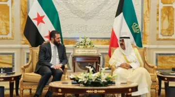بالصور: استعرض اللقطات الأولى لوصول الرئيس أحمد الشرع إلى الكويت وخطة زيارته