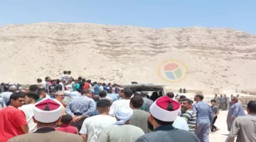 بالصور – الآلاف يودعون مدير العلاقات العامة في ديوان محافظة سوهاج