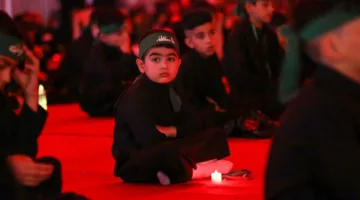 بالصور: العتبة العسكرية المقدسة تساهم في مراسم تغيير راية الإمام الحسين (ع)