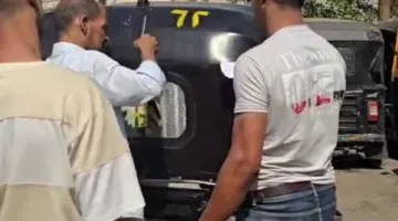 بالصور.. تسجيل “التكاتك” في حلوان والمناطق المحيطة كجزء من خطة أمنية شاملة.