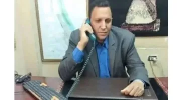 بالصور.. سكان قرية نزلة حسين في المنيا يودعون جثمان مدير المخلفات الذي سقط من الطابق السادس