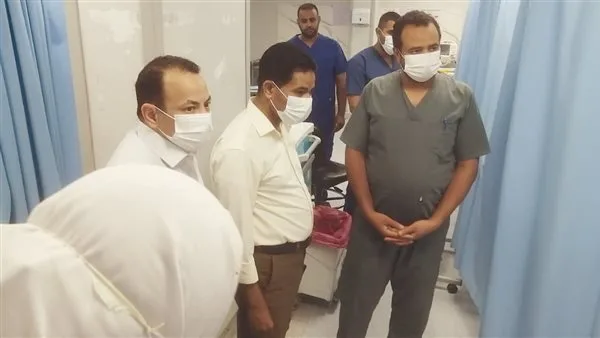 بالصور.. وكيل وزارة صحة الأقصر يزور المنشآت الطبية في اليوم الثاني من عيد الأضحى بالصور.. وكيل وزارة صحة الأقصر يزور المنشآت الطبية في اليوم الثاني من عيد الأضحى