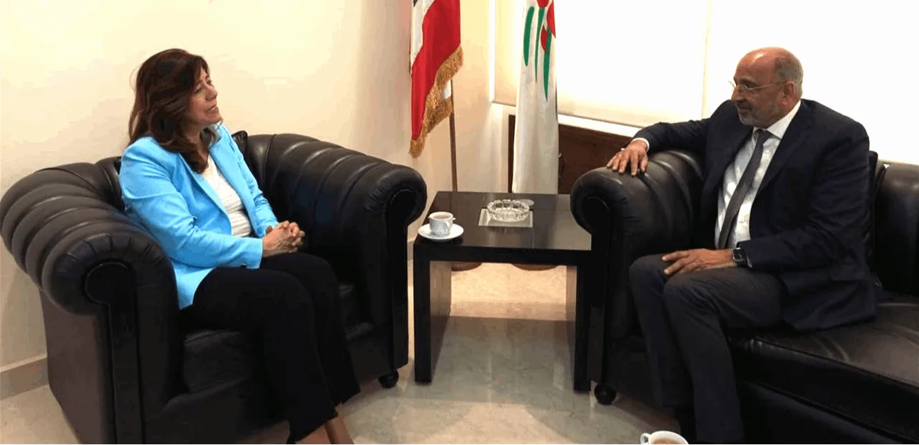 بايراقداريان استقبلت ريزا.. وما تم مناقشته خلال اللقاء