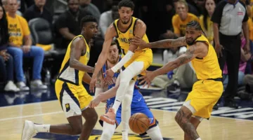 بايسرز يتفوق على ثاندر على ملعبه في بطولة NBA لكرة السلة