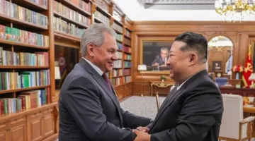 بتوجيهات خاصة من بوتين، زعيم كوريا الشمالية يستقبل شويغو