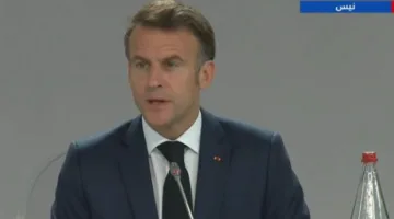 بث حي.. ماكرون ي inaugurates the third United Nations Ocean Conference in Nice.