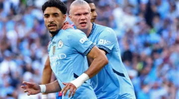 بسبب عمر مرموش، جوارديولا ينبه هالاند عقب انتصار مانشستر سيتي بخمسة أهداف على يوفنتوس.