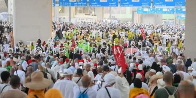 بعثة الحج “للجمعيات الأهلية” تراقب إقامة الحجاج في منى خلال أيام التشريق.