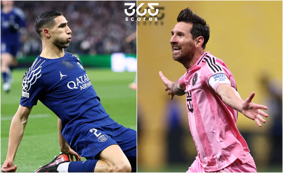 بعد الهزيمة الرباعية – ميسي يتبادل القميص مع أشرف حكيمي (فيديو) بعد الهزيمة الرباعية – ميسي يتبادل القميص مع أشرف حكيمي (فيديو)