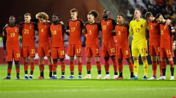 بلجيكا تتفوق على ويلز 3-1 في الشوط الأول