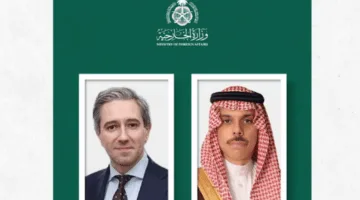 «بن فرحان» يناقش تطورات الوضع الإقليمي مع وزير الدفاع الإيرلندي