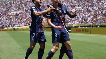 بهدف مدهش.. رويز يحرز الهدف الأول لباريس سان جيرمان ضد أتلتيكو مدريد