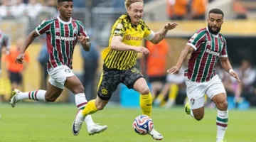 بوروسيا دورتموند الألماني وفلوميننزي البرازيلي يحققان التأهل إلى الدور الثاني في كأس العالم للأندية