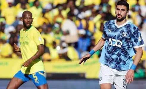 بيراميدز يظهر بزيه التقليدي أمام صن داونز في نهائي دوري الأبطال بيراميدز يظهر بزيه التقليدي أمام صن داونز في نهائي دوري الأبطال
