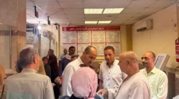 السكرتير العام المساعد لمحافظة بني سويف يزور مركز ناصر لمتابعة ملف التصالح