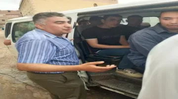 تأمين حافلات لنقل طلاب الثانوية العامة إلى مراكز الامتحانات البعيدة في شبين القنا.