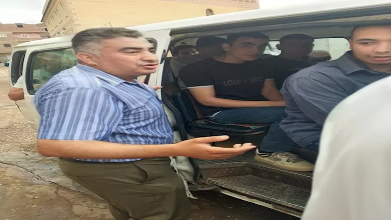 تأمين حافلات لنقل طلاب الثانوية العامة إلى مراكز الامتحانات البعيدة في شبين القنا. تأمين حافلات لنقل طلاب الثانوية العامة إلى مراكز الامتحانات البعيدة في شبين القنا.