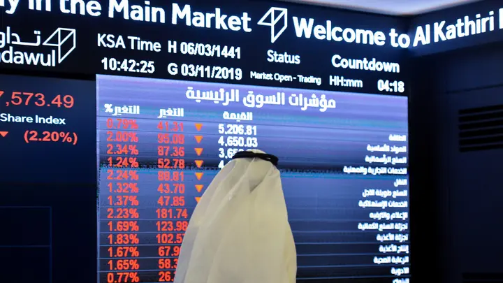 تراجع جماعي للأسهم وهبوط مؤشر “تاسي” دون مستوى 10.6 آلاف نقطة تراجع جماعي للأسهم وهبوط مؤشر “تاسي” دون مستوى 10.6 آلاف نقطة