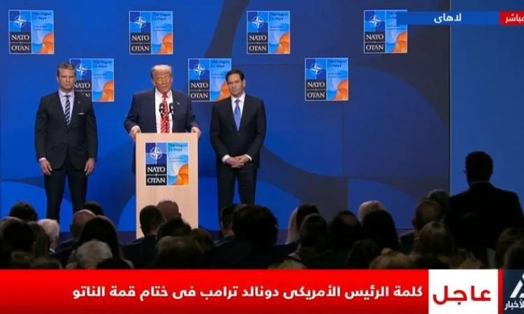 ترامب: إيران وإسرائيل خاضتا معركة شرسة وكلاهما منهك من آثار الحرب بينهما