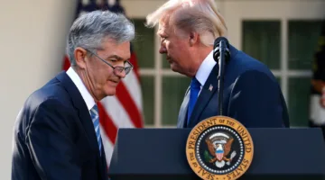 ترامب يطلب من رئيس الاحتياطي الفيدرالي خفض معدل الفائدة بنسبة 1%