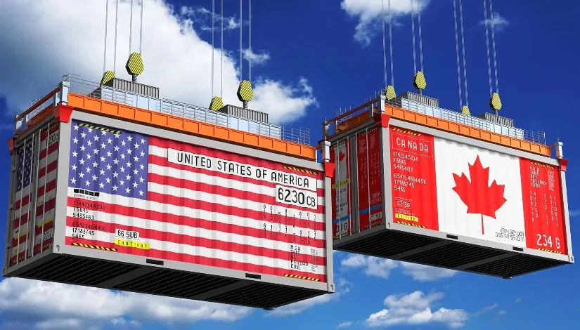 ترامب يعلن termination of trade talks with Canada due to digital services tax.