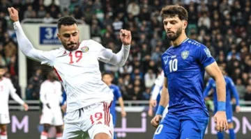 ترددات القنوات التي ستبث مباراة الإمارات وأوزبكستان في تصفيات كأس العالم 2026