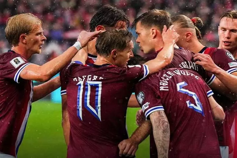 تصفيات كأس العالم 2026: هالاند يقود النرويج لانتصار مثير، وجزر فارو تحقق عودة رائعة أمام جبل طارق. تصفيات كأس العالم 2026: هالاند يقود النرويج لانتصار مثير، وجزر فارو تحقق عودة رائعة أمام جبل طارق.