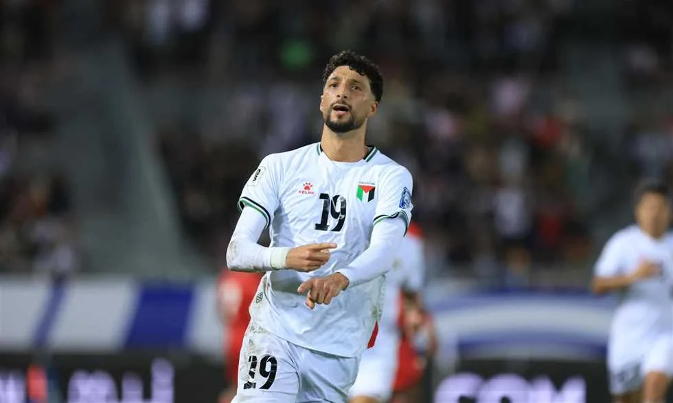 تصفيات كأس العالم مباشرة – فلسطين (1) – (0) عُمان.. الهدف الأول! تصفيات كأس العالم مباشرة – فلسطين (1) – (0) عُمان.. الهدف الأول!