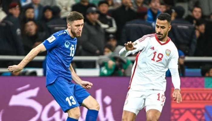 تغطية مباشرة آنية: مباراة الإمارات ضد أوزبكستان في تصفيات كأس العالم 2026 تغطية مباشرة آنية: مباراة الإمارات ضد أوزبكستان في تصفيات كأس العالم 2026