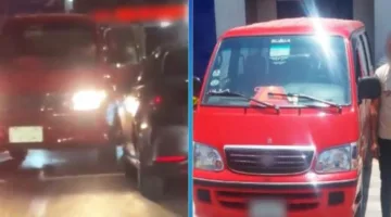 تفاصيل فيديو يظهر قائد ميكروباص يسير عكس السير في الشرقية