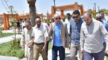 تفاصيل: محافظ الأقصر يقوم بجولة في مشروعات تنموية بالقرنة (صور)