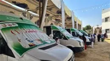 تقديم الرعاية الصحية لـ 1050 مواطنًا وتوزيع الأدوية مجانًا في قافلة طبية بالدقهلية
