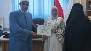 تكريم الأطفال الفائزين في مسابقة الأزهري الصغير في شمال سيناء