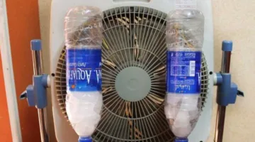 تكييف الهواء في المنزل باستخدام الثلج، مروحة زجاجات بلاستيكية: طريقة سهلة وبسيطة