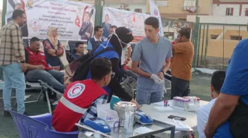 إقبال واسع على حملات التبرع بالدم في جنوب سيناء احتفاءً باليوم العالمي